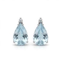Orecchini Demetra Donna AQUA in Oro bianco Acquamarina 028.D.320.004.W.A3